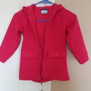 Columbia Little Girls Zip Jacket, PINK